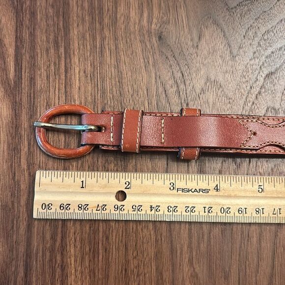 Vintage Jordache Leather Belt main image 5